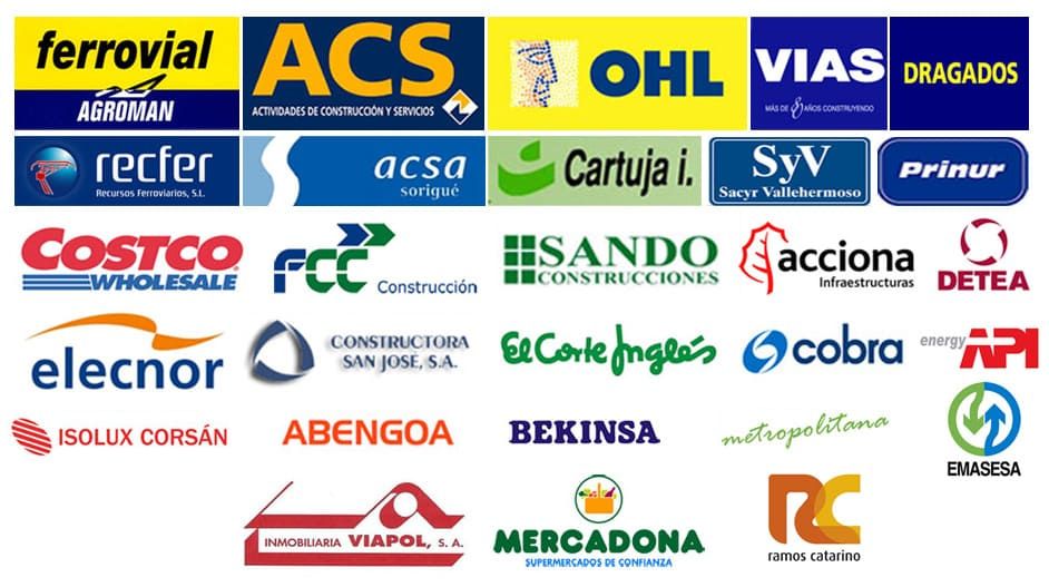 Construcciones y Regolas F. D. Camacho S.L. logos